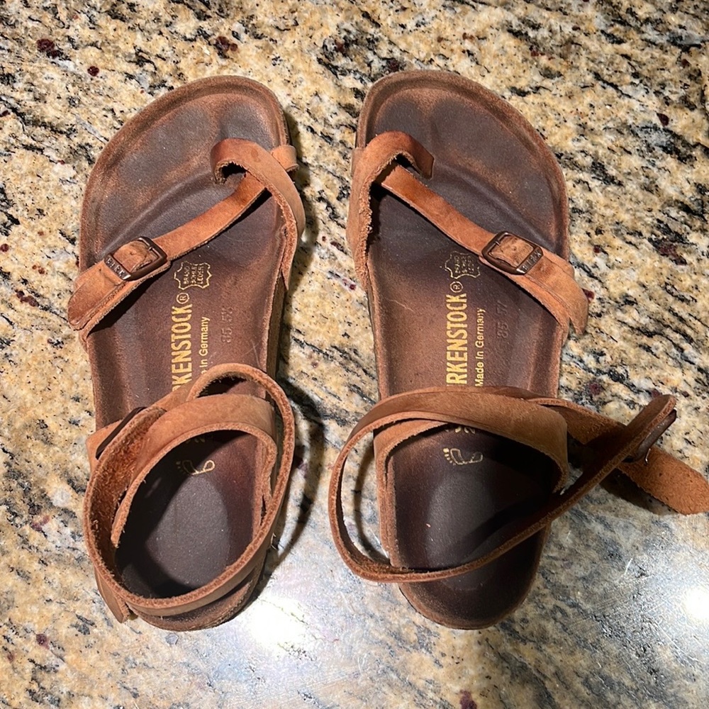 Birkenstock ankle strap sandals